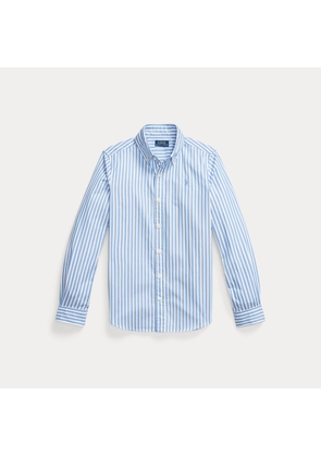 Bengal-Stripe Cotton Poplin Shirt