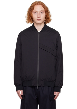 Moncler Black Towada Down Bomber Jacket