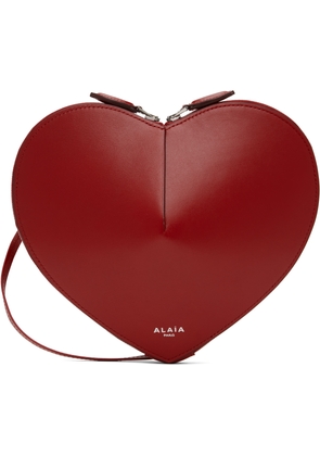 ALAÏA Red 'Le Coeur' Calfskin Bag