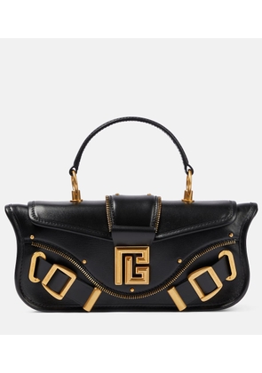 Balmain Blaze Small leather shoulder bag