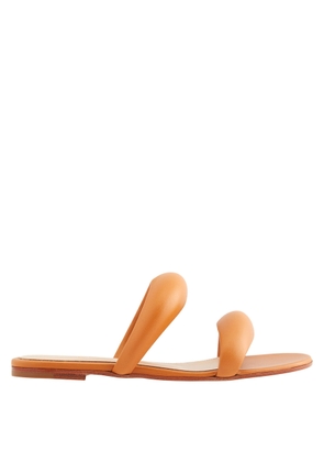 Gianvito Rossi Ladies Sienna Nappa Double Strap Flat Sandals