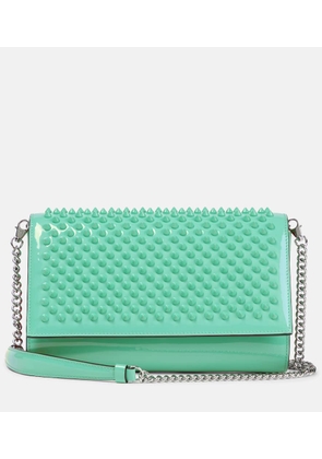 Christian Louboutin Paloma Small embellished leather clutch