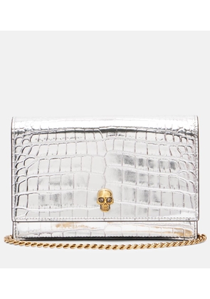 McQueen Skull Small leather crossbody bag