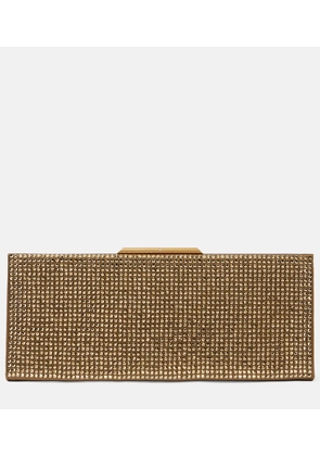 Saint Laurent Midnight Small crystal-embellished clutch