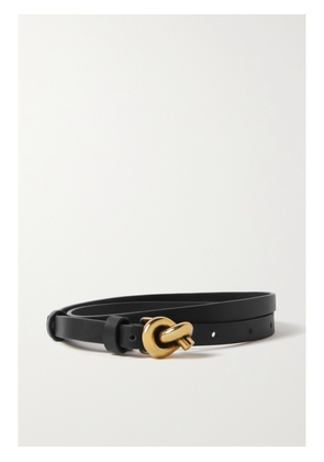 Bottega Veneta - Leather Belt - Black - 65,70,75,80,85,90,95,100