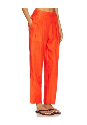 Nation Los Angeles Grayson Pant in Burnt Orange. Size L. Also in M, S, XS.