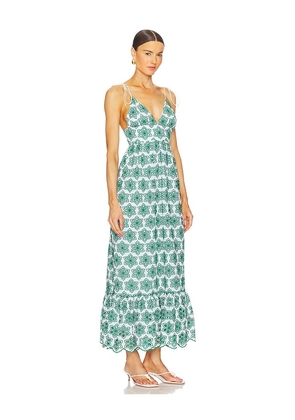 Sundress Louve Dress in Green. Size L. Also in M, S, XL, XS.