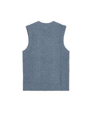 Rails Lee Knit Vest in Blue. Size L. Also in XL/1X.