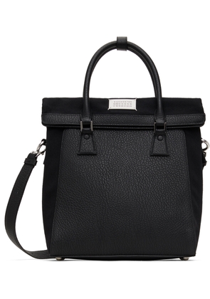 Maison Margiela Black 5AC Daily Vertical Small Tote