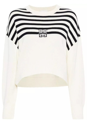 Givenchy 4G-embroidered jumper - White
