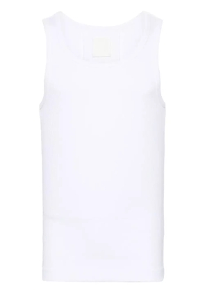 Givenchy ribbed tank top - White