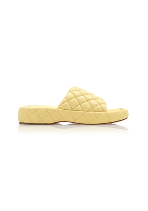 Bottega Veneta Padded Matelasse Slide Sandals - Moda Operandi