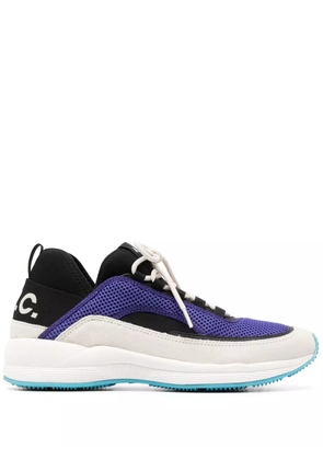 A.P.C. Run Around colour-block low-top sneakers - Blue