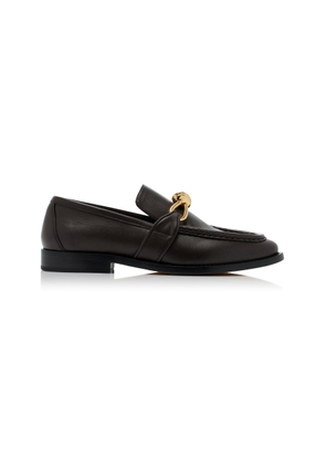 Bottega Veneta - Astaire Leather Loafers - Brown - IT 41 - Moda Operandi
