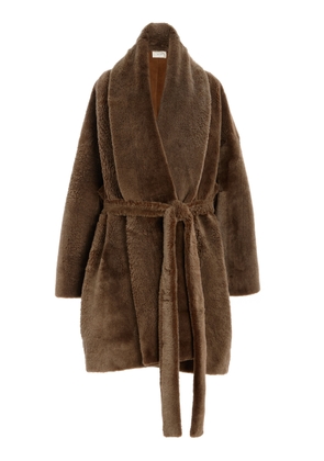 The Row Lucja Shearling Coat - Moda Operandi