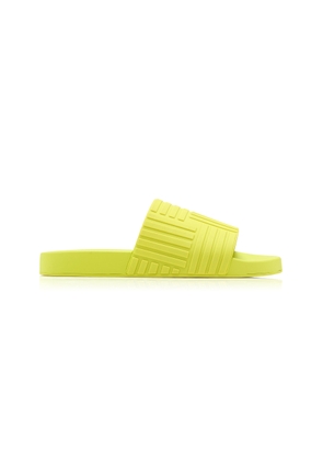 Bottega Veneta Carpet Rubber Slide Sandals - Moda Operandi