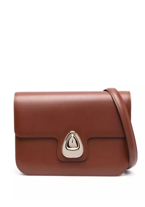 A.P.C. Astra leather shoulder bag - Brown