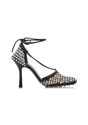 Bottega Veneta Stretch Crystal Sandals - Moda Operandi