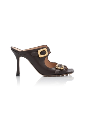 Bottega Veneta Stretch Buckled Leather Sandals - Moda Operandi