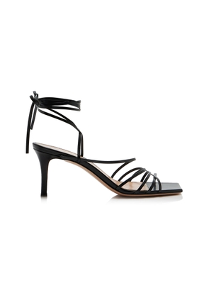 Gianvito Rossi Lace-Up Leather Sandals - Moda Operandi