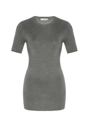 The Row Jannat Knit Silk Top  - Moda Operandi