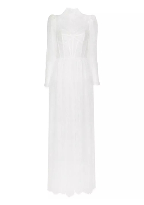 Ana Radu lace bridal dress - White