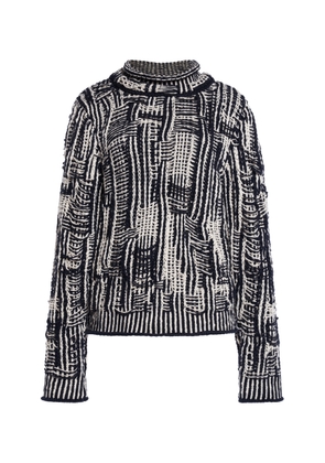 Bottega Veneta Cotton Intrecciato-Knit Sweater - Moda Operandi