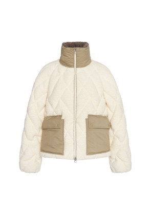 Moncler Jonquille Sherpa Jacket - Moda Operandi