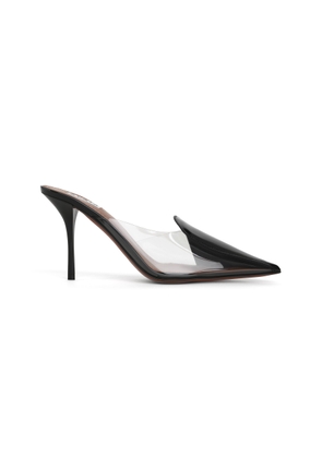 ALAÏA Demi-Cœur Patent Leather Mules - Moda Operandi