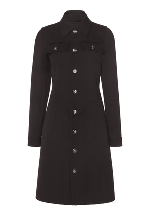Bottega Veneta - Double Calvary Wool Stretch Coat - Black - IT 36 - Moda Operandi