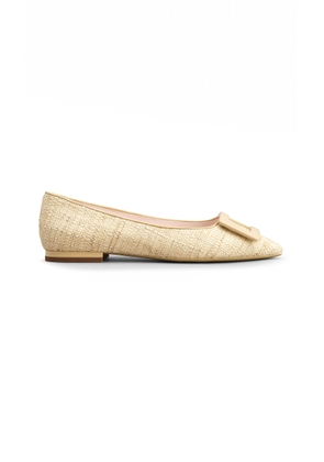 Roger Vivier Gommettine Woven Piping Flats - Moda Operandi