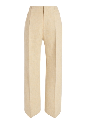 Bottega Veneta Curved Mélange-Knit Trousers - Moda Operandi