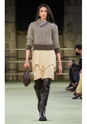 Bottega Veneta Wool Zigzag Sweater - Moda Operandi