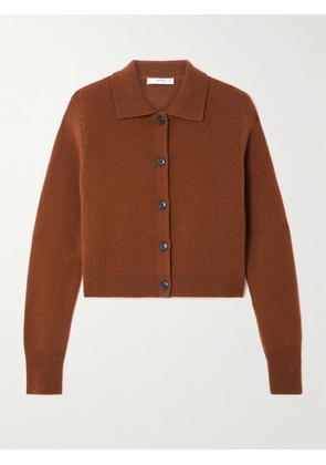 FRAME - Cashmere Cardigan - Brown - x small,small,medium,large