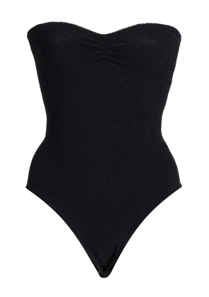 Hunza G Brooke Strapless One-Piece Swimsuit - Moda Operandi