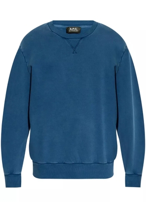 A.P.C. Label F sweatshirt - Blue