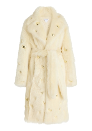 Bottega Veneta Embellished Shearling Coat - Moda Operandi