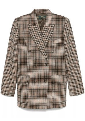 A.P.C. Valentina blazer - Neutrals