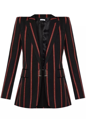 Alexander McQueen striped blazer - Black
