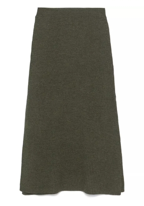 A.P.C. Phoebe midi skirt - Green