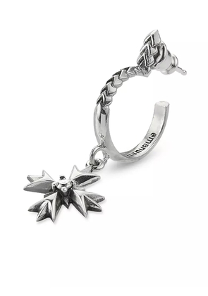 Emanuele Bicocchi EB Crest silver single earring
