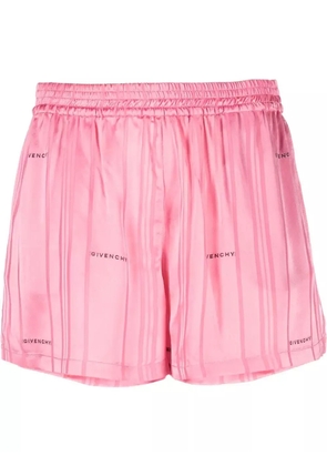 Givenchy satin-finish mini shorts - Pink