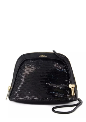 A.P.C. small Ninon clutch bag - Black