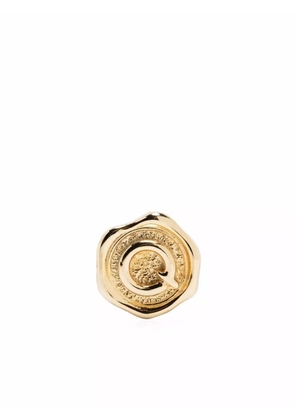Maria Black Letter Q coin - Gold