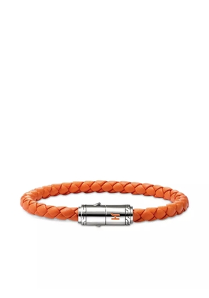 John Hardy braided leather bracelet - Silver