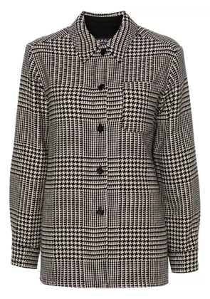 A.P.C. Darlene virgin wool-blend overshirt - Neutrals