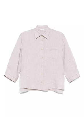 Peserico linen shirt - Neutrals