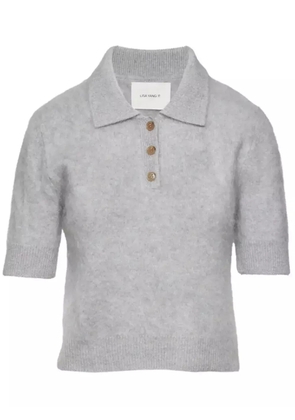 Lisa Yang The Carolyn cashmere polo shirt - Grey