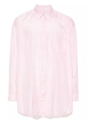 OUR LEGACY long-sleeved shirt - Pink