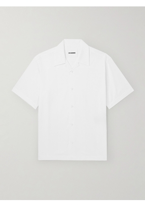 Jil Sander - Camp-Collar Cotton-Ripstop Shirt - Men - White - IT 44